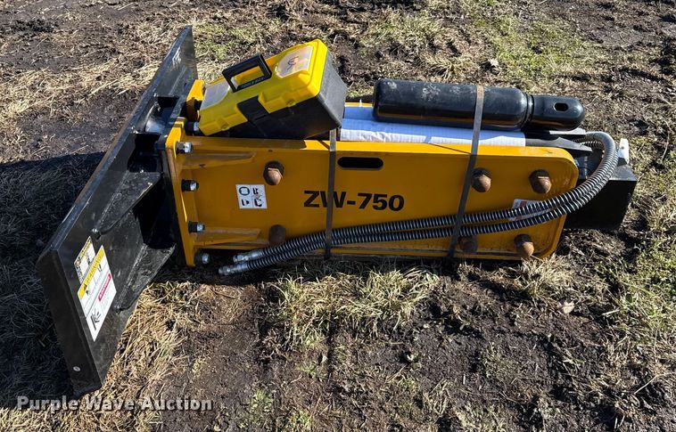 image for item EN0141 2025 Wolverine CB-11-750F skid steer breaker