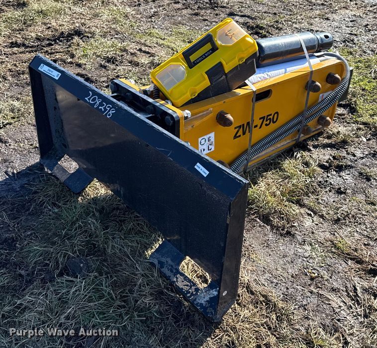 image for item EN0141 2025 Wolverine CB-11-750F skid steer breaker