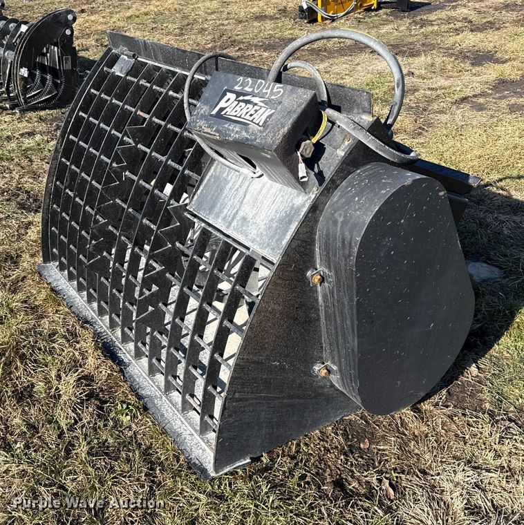 image for item EN0143 Pabreak skid steer concrete mixer