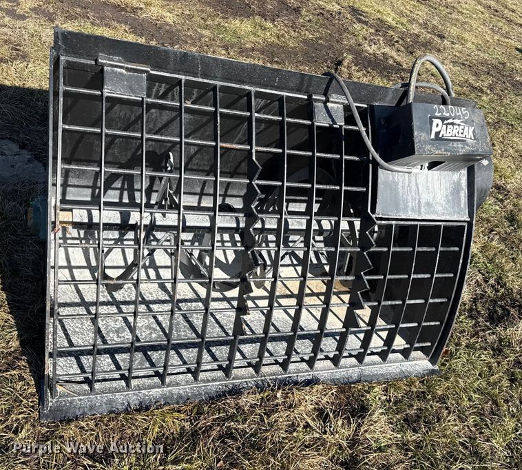 image for item EN0143 Pabreak skid steer concrete mixer