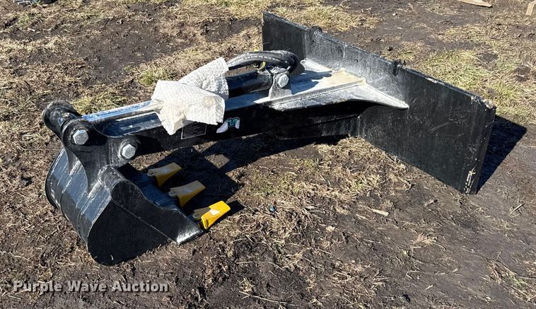 image for item EN0146 2025 Future BK56 skid steer backhoe