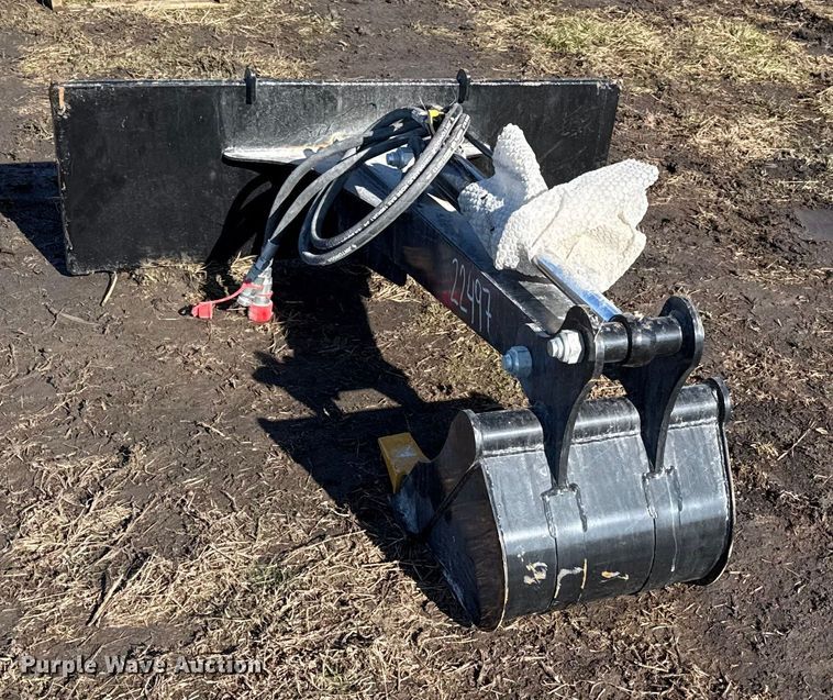 image for item EN0146 2025 Future BK56 skid steer backhoe