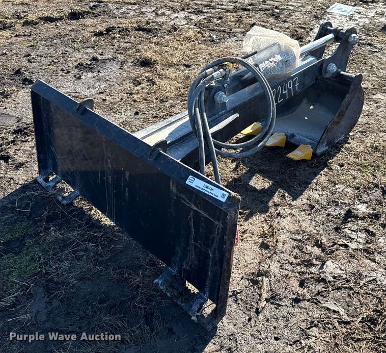 image for item EN0146 2025 Future BK56 skid steer backhoe