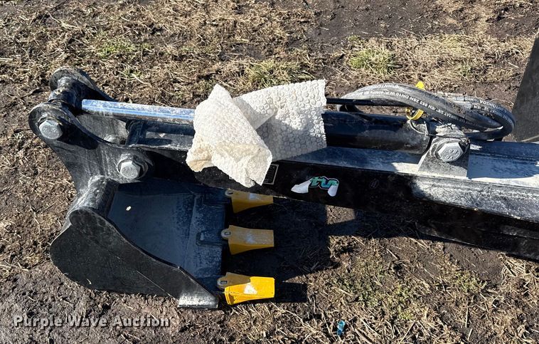 image for item EN0146 2025 Future BK56 skid steer backhoe