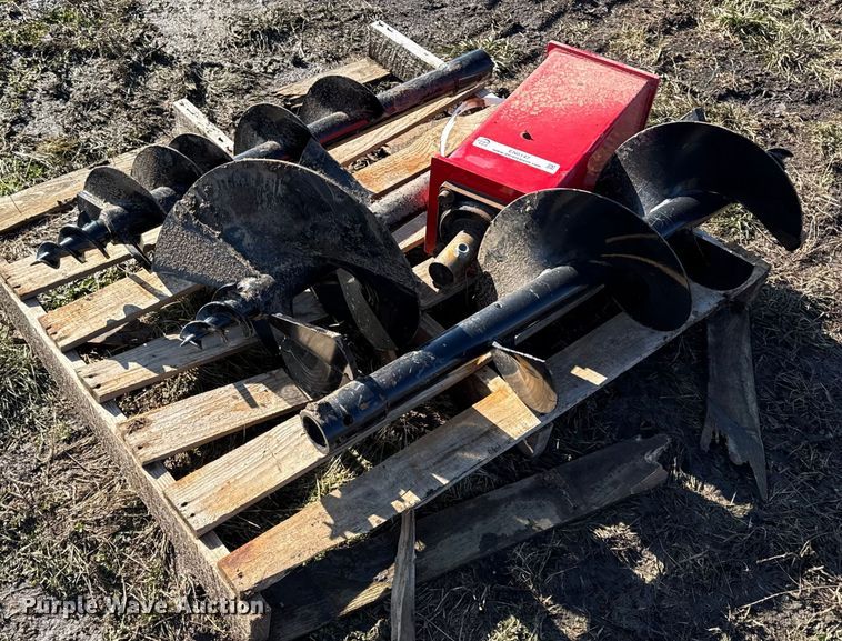 image for item EN0147 Skid steer auger