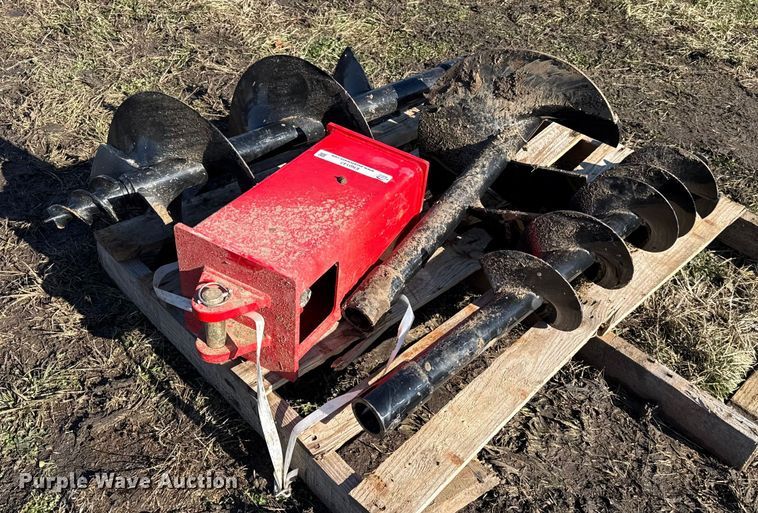 image for item EN0147 Skid steer auger