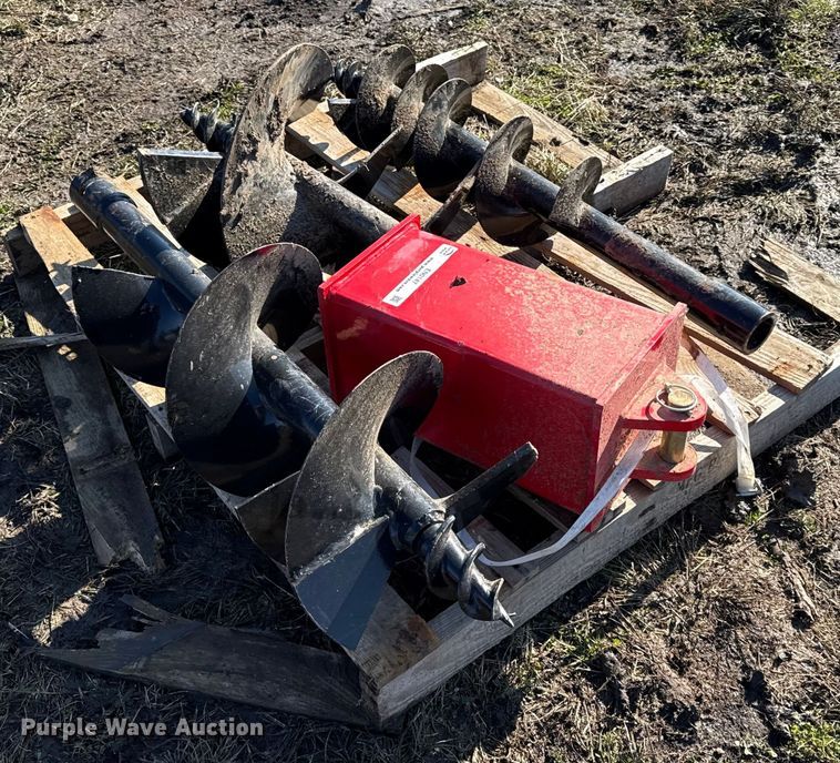 image for item EN0147 Skid steer auger