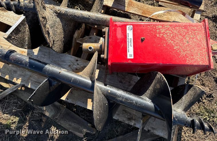 image for item EN0147 Skid steer auger