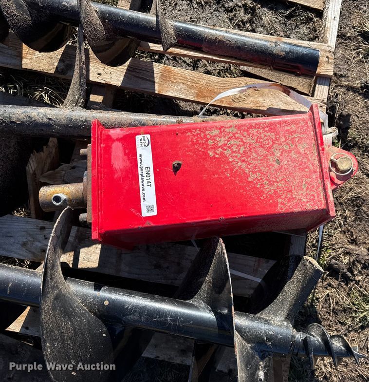 image for item EN0147 Skid steer auger