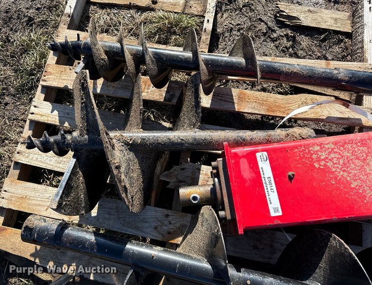 image for item EN0147 Skid steer auger