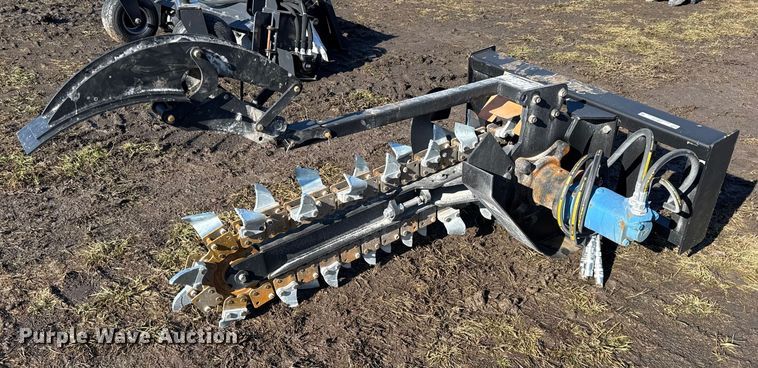 image for item EN0149 Pabreak skid steer trencher