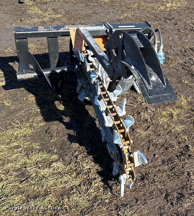 image for item EN0149 Pabreak skid steer trencher
