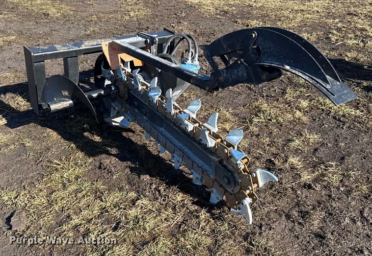 image for item EN0149 Pabreak skid steer trencher