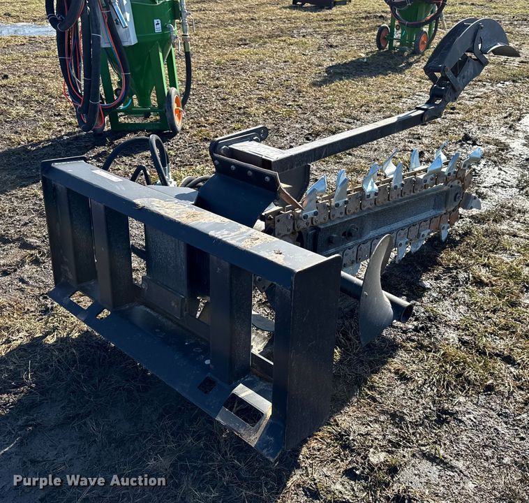 image for item EN0149 Pabreak skid steer trencher