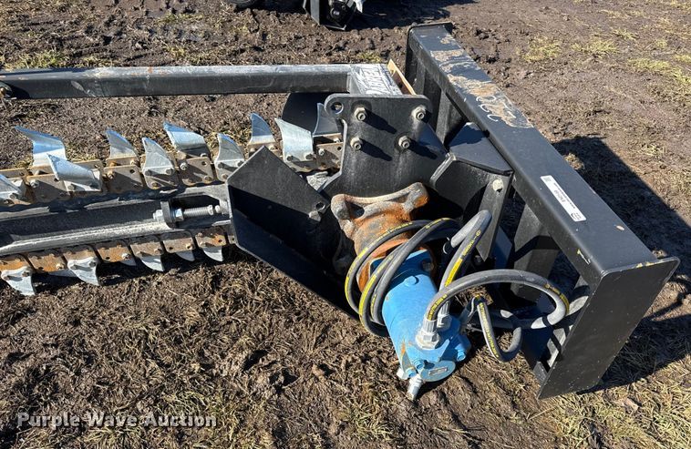 image for item EN0149 Pabreak skid steer trencher