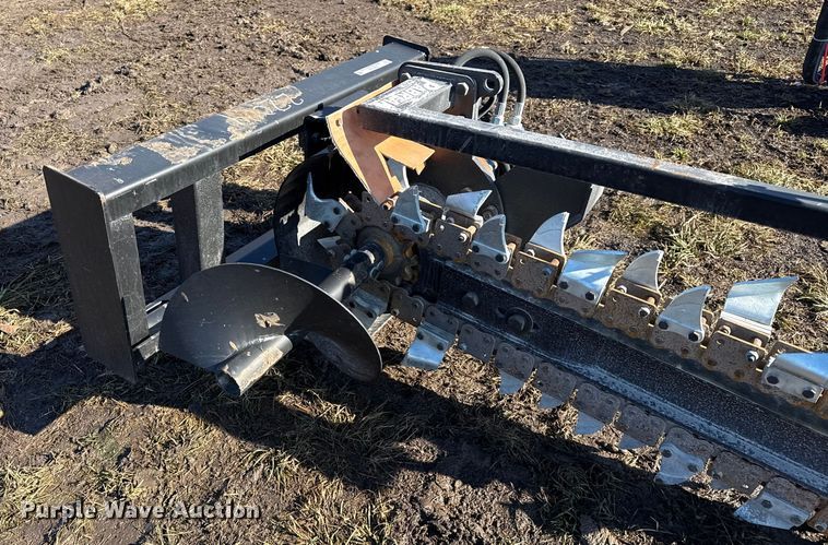 image for item EN0149 Pabreak skid steer trencher