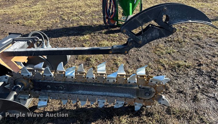 image for item EN0149 Pabreak skid steer trencher