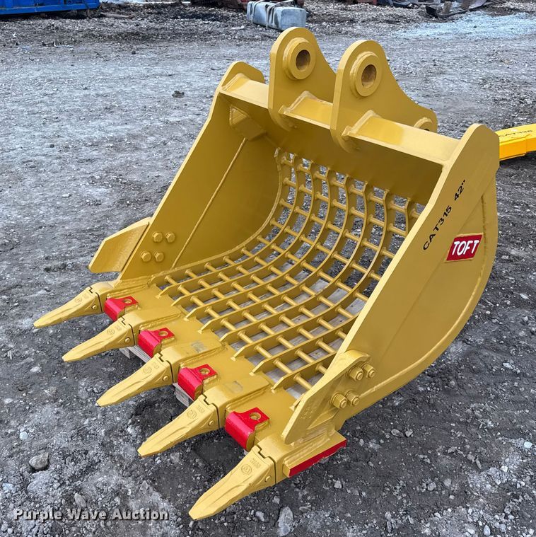 image for item EN0775 2025 Toft TOFTEB2505140 excavator rock bucket