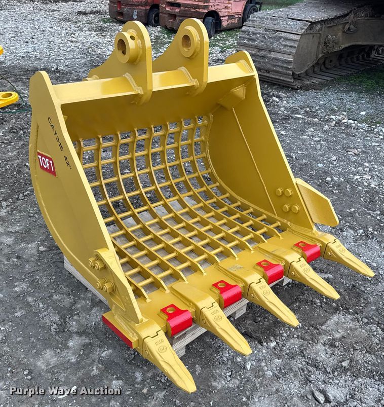 image for item EN0775 2025 Toft TOFTEB2505140 excavator rock bucket