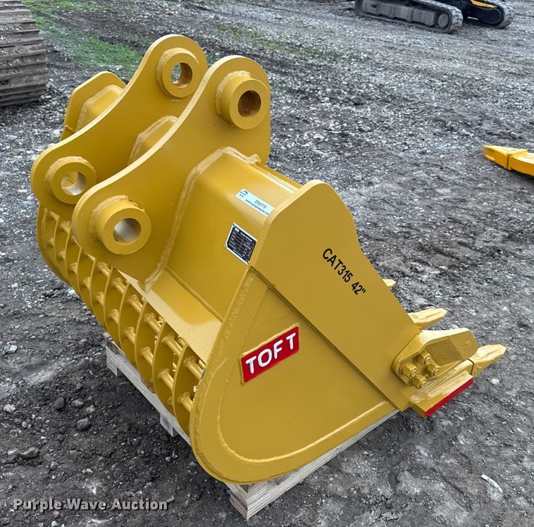 image for item EN0775 2025 Toft TOFTEB2505140 excavator rock bucket