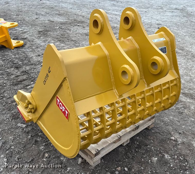 image for item EN0775 2025 Toft TOFTEB2505140 excavator rock bucket