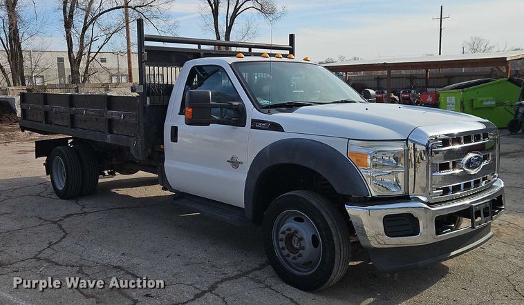 image for item EO4906 2011 Ford F550 dump flatbed truck