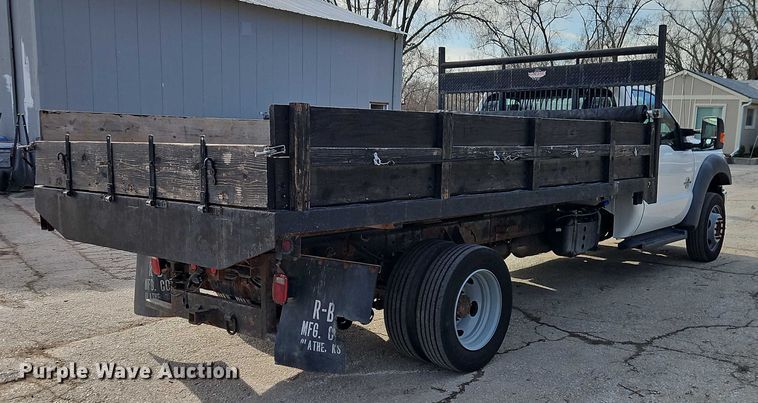 image for item EO4906 2011 Ford F550 dump flatbed truck