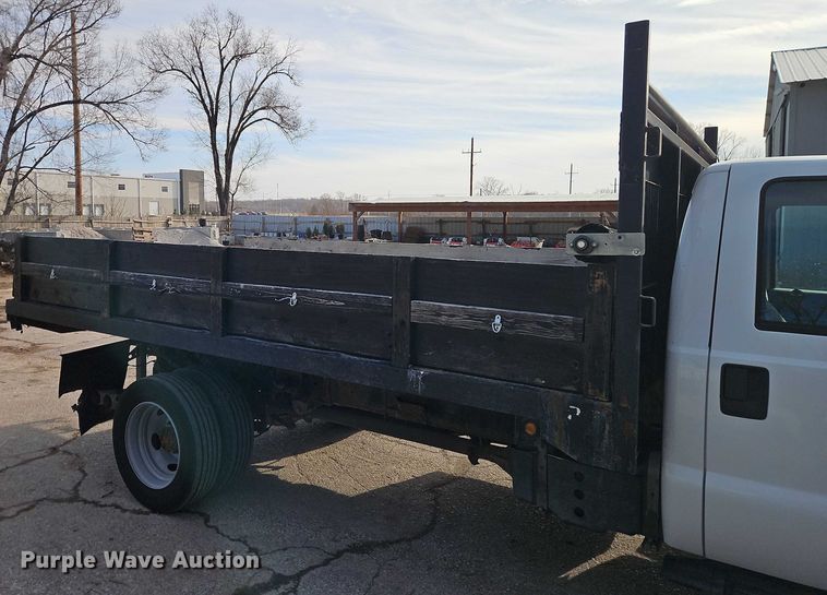 image for item EO4906 2011 Ford F550 dump flatbed truck