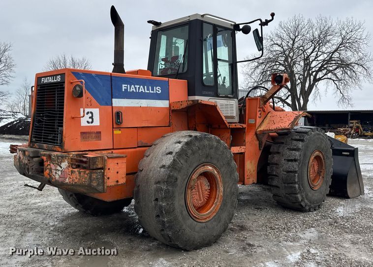 image for item ER0336 1995 Fiat Allis R160 wheel loader