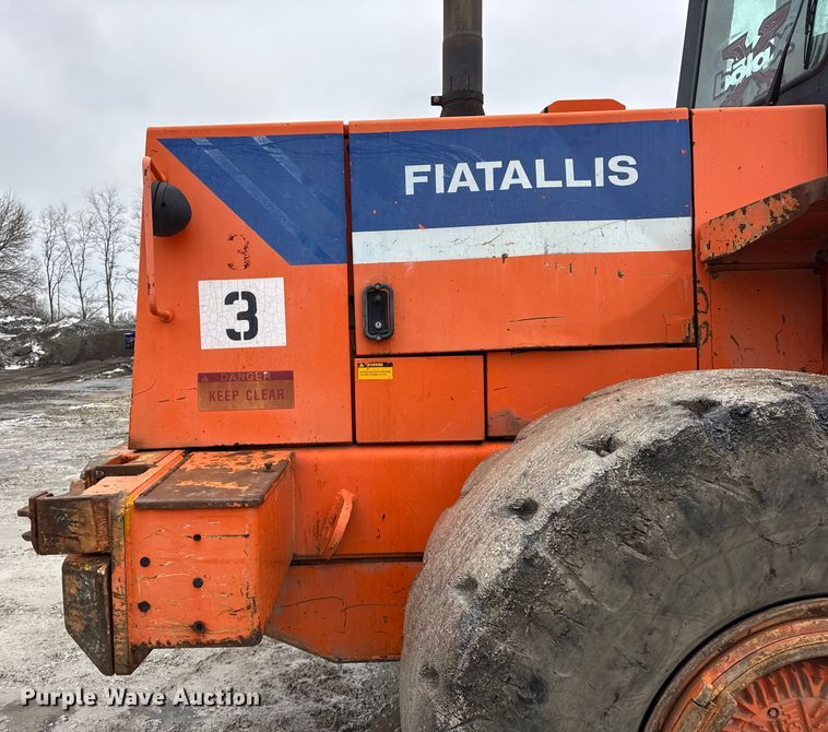 image for item ER0336 1995 Fiat Allis R160 wheel loader