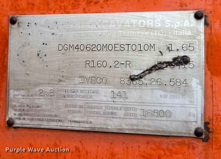 image for item ER0336 1995 Fiat Allis R160 wheel loader