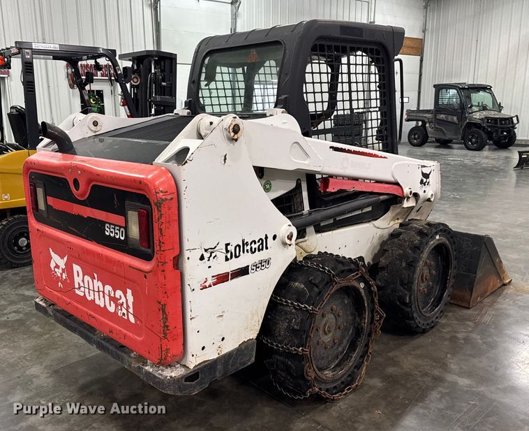 MINI CARGADOR SOBRE RUEDAS 2016 BOBCAT S550