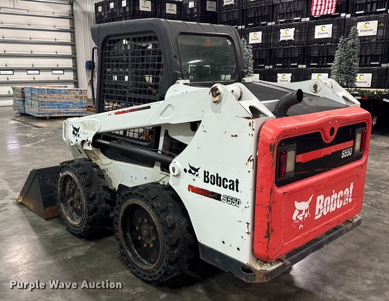 image for item ER0359 2016 Bobcat S550 skid steer loader