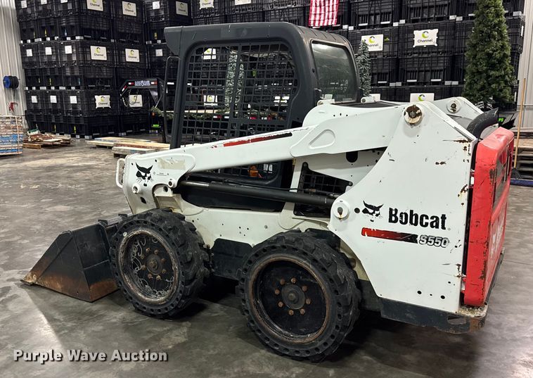 image for item ER0359 2016 Bobcat S550 skid steer loader