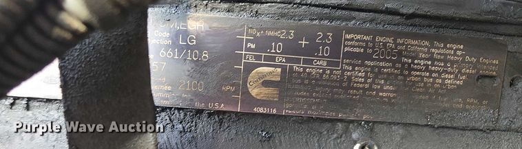 image for item ES2656 2006 Kenworth W900 ready mix truck