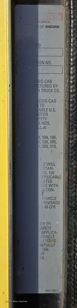 image for item ES2656 2006 Kenworth W900 ready mix truck