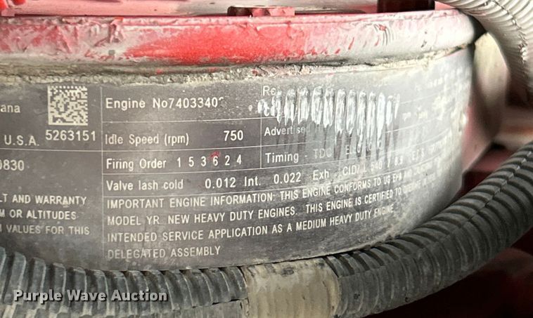 image for item ET6776 2017 Freightliner 114SD dump truck