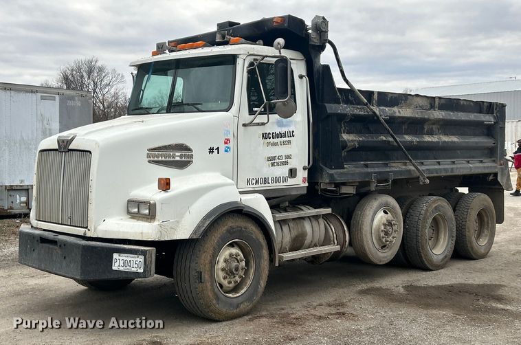 image for item ET6793 2006 Western Star 4900 dump truck