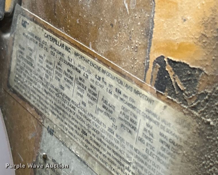 image for item ET6793 2006 Western Star 4900 dump truck