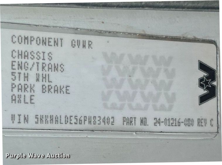 image for item ET6793 2006 Western Star 4900 dump truck