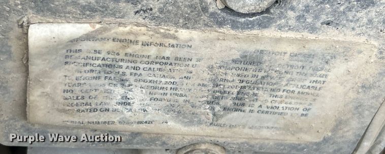 image for item ET6794 2006 Sterling L8500 Series dump truck