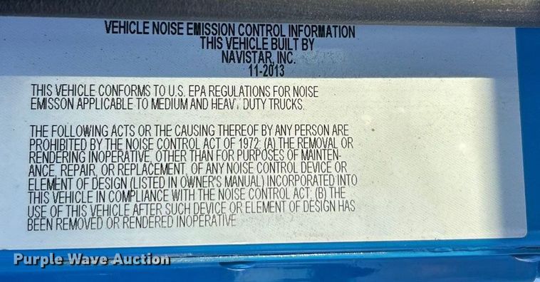 image for item ET6795 2014 Caterpillar CT660 dump truck