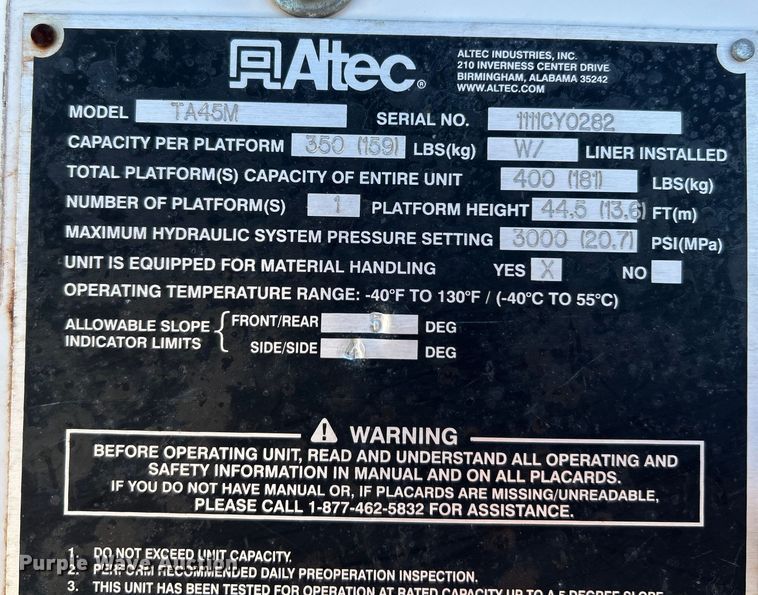 image for item ET6813 2012 Freightliner Business Class M2 bucket truck