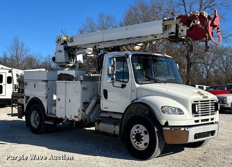 image for item ET6815 2012 Freightliner Business Class M2 digger derrick truck