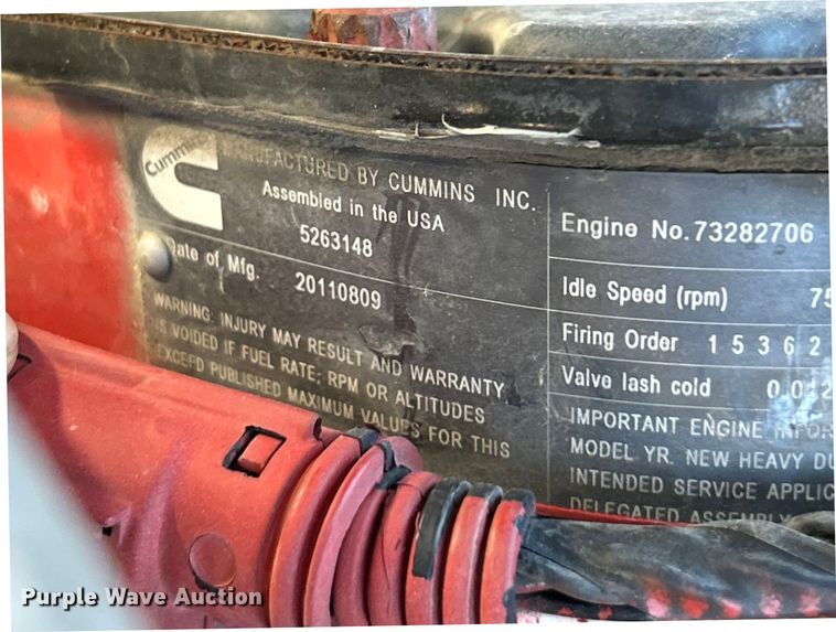 image for item ET6815 2012 Freightliner Business Class M2 digger derrick truck