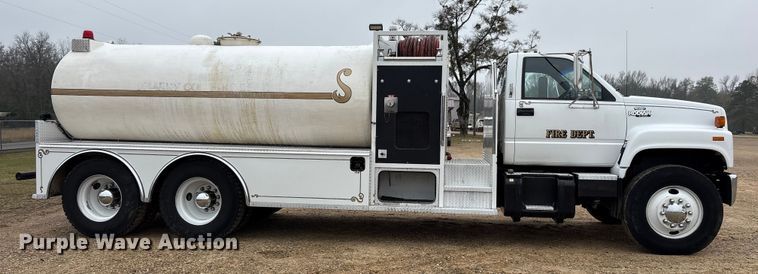 image for item ET7352 1991 Chevrolet Kodiak C6500 pumper fire truck