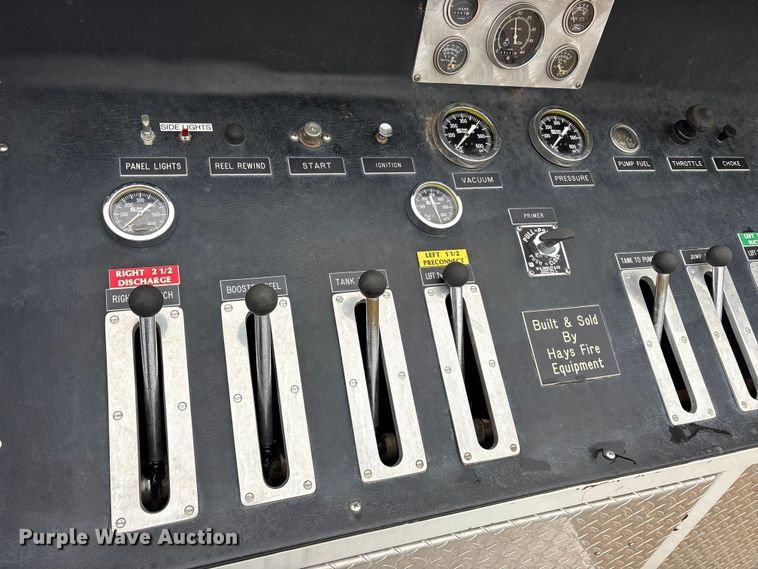 image for item ET7352 1991 Chevrolet Kodiak C6500 pumper fire truck