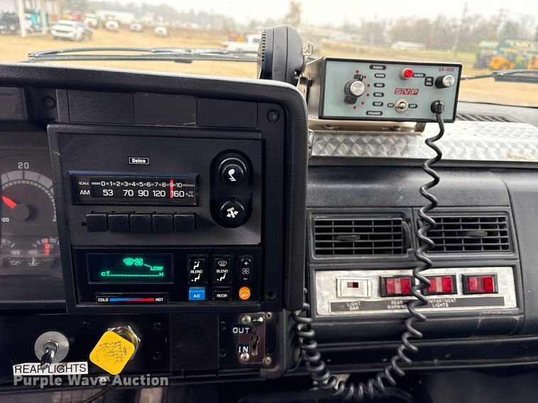 image for item ET7352 1991 Chevrolet Kodiak C6500 pumper fire truck