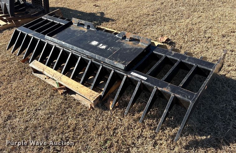 image for item ET7445 Skid steer root rake
