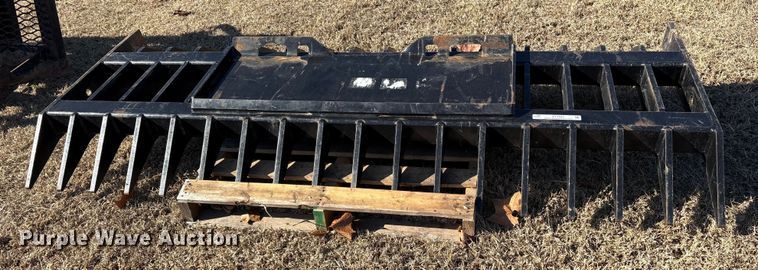 image for item ET7445 Skid steer root rake